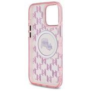 Husa pentru  iPhone 16 Pro Max Karl Lagerfeld - IML MagSafe - roz