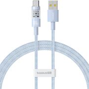 Cablu de date si incarcare Baseus - Data Cable Gem USB la USB Type-C, Super Fast Charging 100W, 2m - albastru