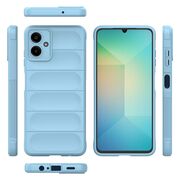 Husa pentru  Samsung Galaxy A06 Liquid Silicone, Microfibre Lining, Non-Slip Airbag Design, albastru