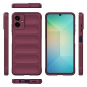 Husa pentru  Samsung Galaxy A06 Liquid Silicone, Microfibre Lining, Non-Slip Airbag Design, bordeaux