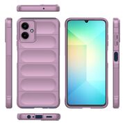 Husa pentru  Samsung Galaxy A06 Liquid Silicone, Microfibre Lining, Non-Slip Airbag Design, mov