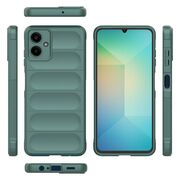 Husa pentru  Samsung Galaxy A06 Liquid Silicone, Microfibre Lining, Non-Slip Airbag Design, verde