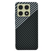 Husa pentru  Xiaomi 14T CarbonFiber UltraSlim, Lightweight, gri