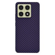 Husa pentru  Xiaomi 14T CarbonFiber UltraSlim, Lightweight, mov