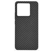 Husa pentru  Xiaomi 14T CarbonFiber UltraSlim, Lightweight, negru