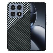 Husa pentru  Xiaomi 14T Pro CarbonFiber UltraSlim, Lightweight, gri