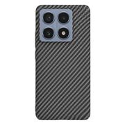 Husa pentru  Xiaomi 14T Pro CarbonFiber UltraSlim, Lightweight, negru