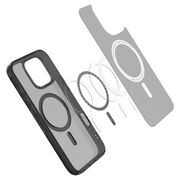 Husa iPhone 16 Pro Max Spigen Ultra Hybrid T MagSafe, cenusiu