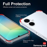 Husa pentru  Samsung Galaxy A06 Slim Anti-Shock 1.5mm reinforced 4 corners, Transparent