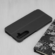 Husa pentru  Samsung Galaxy A16 tip carte, Smart View, negru