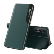 Husa pentru  Samsung Galaxy A16 tip carte, Smart View, verde