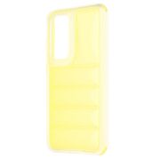 Husa pentru  Samsung Galaxy S24 FE Air Cusion anti-shock, Dazzling - galben