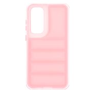 Husa pentru  Samsung Galaxy S24 FE Air Cusion anti-shock, Dazzling - roz