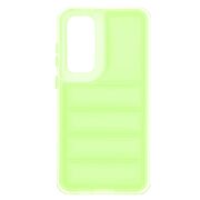 Husa pentru  Samsung Galaxy S24 FE Air Cusion anti-shock, Dazzling - verde