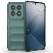 Husa pentru  Xiaomi 14T Liquid Silicone, Microfibre Lining, Non-Slip Airbag Design, verde