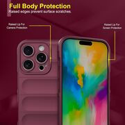 Husa pentru  Xiaomi 14T Pro Liquid Silicone, Microfibre Lining, Non-Slip Airbag Design, rosu