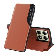 Husa pentru  Xiaomi 14T tip carte, Smart View, portocaliu