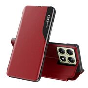 Husa pentru  Xiaomi 14T tip carte, Smart View, rosu