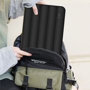 Set Elegant Tech-Protect Puffy: Husa Premium pentru Laptop 13-14 și Husa Accesorii, Protecție Deosebită, Design Rafinats, compatibila Macbook, Lenovo, Microsoft, Acer, HP, Asus, negru