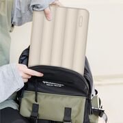 Set Elegant Tech-Protect Puffy: Husa Premium pentru Laptop 13-14 și Husa Accesorii, Protecție Deosebită, Design Rafinats, compatibila Macbook, Lenovo, Microsoft, Acer, HP, Asus, bej