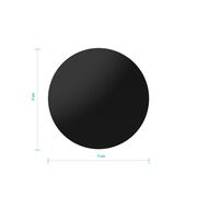 Adeziv siliconic pentru suportul auto Fixed, negru, FIXDSC-BK