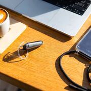 Casca wireless Bluetooth cu microfon Fixed, negru, FIXTLK2-BK