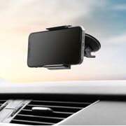 Suport auto cu prindere bord / parbriz Fixed, negru, FIXH-FIX3