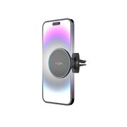 Suport auto cu incarcare wireless 15W Fixed, negru, FIXMRO-BK