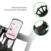 Suport de telefon pentru bicicleta 360° Fixed, negru, FIXBI2-BK