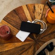 Baterie externa Powerbank 2x USB, Type-C, 20W, 10000 mAh, LCD Display, Fixed, alb, FIXZEN-10-WH