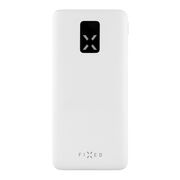 Baterie externa Powerbank 2x USB, Type-C, 20W, 10000 mAh, LCD Display, Fixed, alb, FIXZEN-10-WH