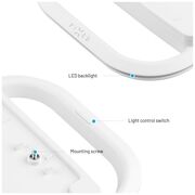 Suport PS5 / PS5 Slim cu LED Fixed, alb, FIXPS5-ST-WH