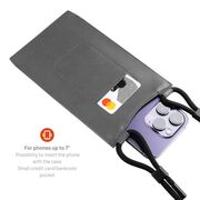 Husa piele telefon 7" Fixed Verona, gri, FIXVER-GR