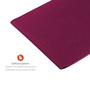 Husa piele telefon 7" Fixed Verona, bordo, FIXVER-WI