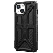 Husa iPhone 15 UAG Monarch, Carbon Fiber