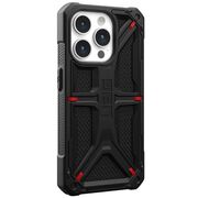 Husa iPhone 15 Pro UAG Monarch, Kevlar Black