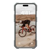 Husa iPhone 15 Pro UAG Essential Armor MagSafe, Silver