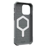 Husa iPhone 15 Pro Max UAG Essential Armor MagSafe, Silver