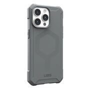 Husa iPhone 15 Pro Max UAG Essential Armor MagSafe, Silver