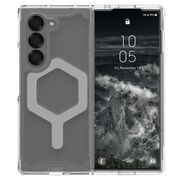 Husa Samsung Galaxy Z Fold6 UAG Plyo MagSafe, Ice Silver