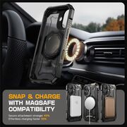 Husa iPhone 16 Plus Supcase Unicorn Beetle Defender, negru