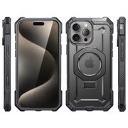 Husa iPhone 16 Pro Max Supcase Unicorn Beetle Defender, gri