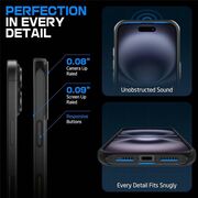 Husa iPhone 16 Supcase Unicorn Beetle MagStand, negru frost