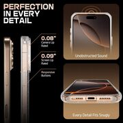 Husa iPhone 16 Supcase Unicorn Beetle Slim Clear MagSafe, roz