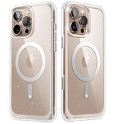 Husa iPhone 16 Pro Supcase Unicorn Beetle Slim Clear MagSafe, roz