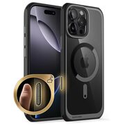Husa iPhone 16 Pro Max Supcase Unicorn Beetle Slim Clear MagSafe, negru