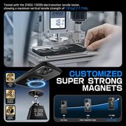 Husa iPhone 16 Pro Max Supcase Unicorn Beetle Slim Clear MagSafe, negru