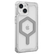 Husa iPhone 15 UAG Plyo MagSafe, Ice Silver