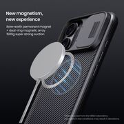 Husa iPhone 16 Plus Nillkin CamShield Pro Magnetic, negru