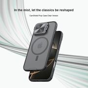 Husa iPhone 16 Pro Max Nillkin CamShield Prop Magnetic, negru/transparenta